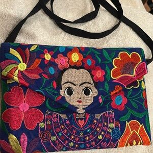Frida Khalo purse made in Mexico